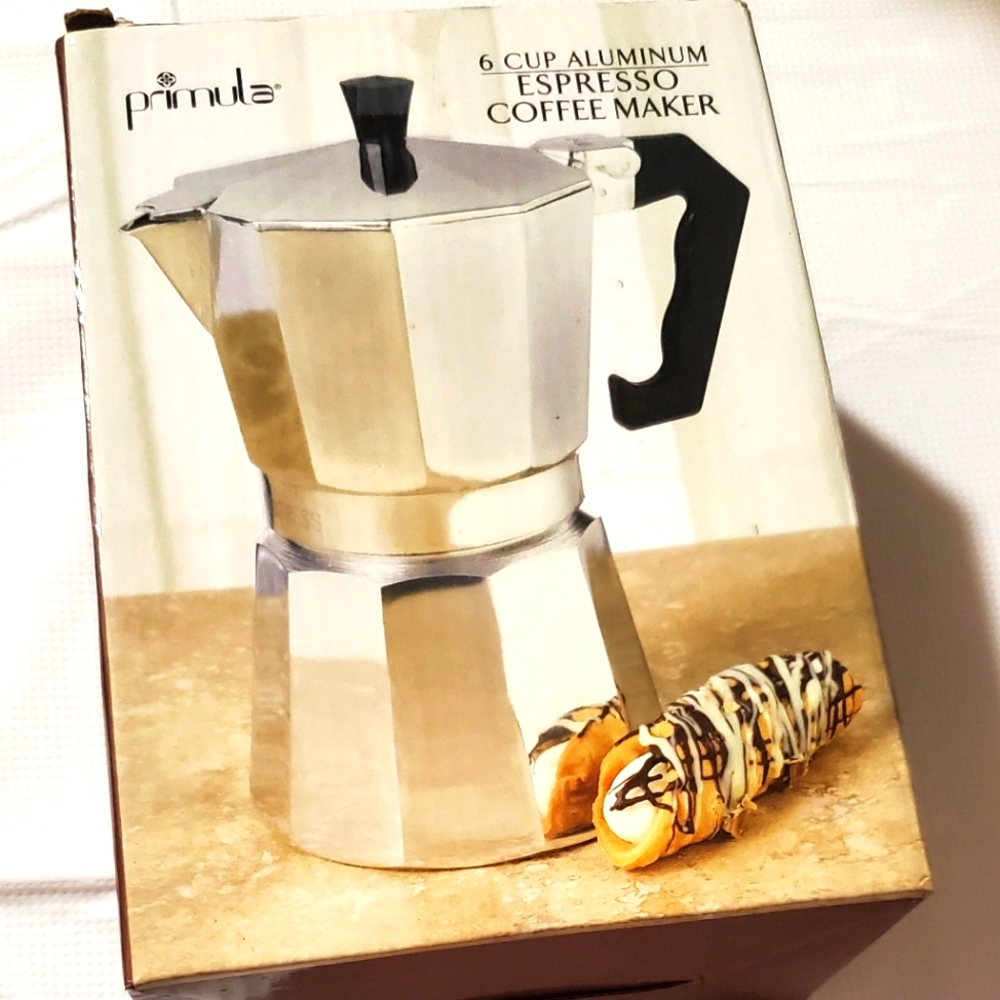 Primula 6 Cup Aluminum Espresso Coffee Maker